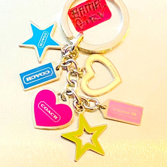 💰Sold💰Coach Charm Keychain/ Bag Charm - Picture 2 of 13